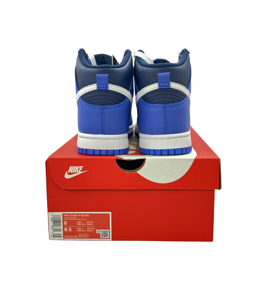 美品 NIKE ハイカットスニーカー DUNK HI RETRO DJ6189-400 メンズ SIZE 26.0 ナイキ
