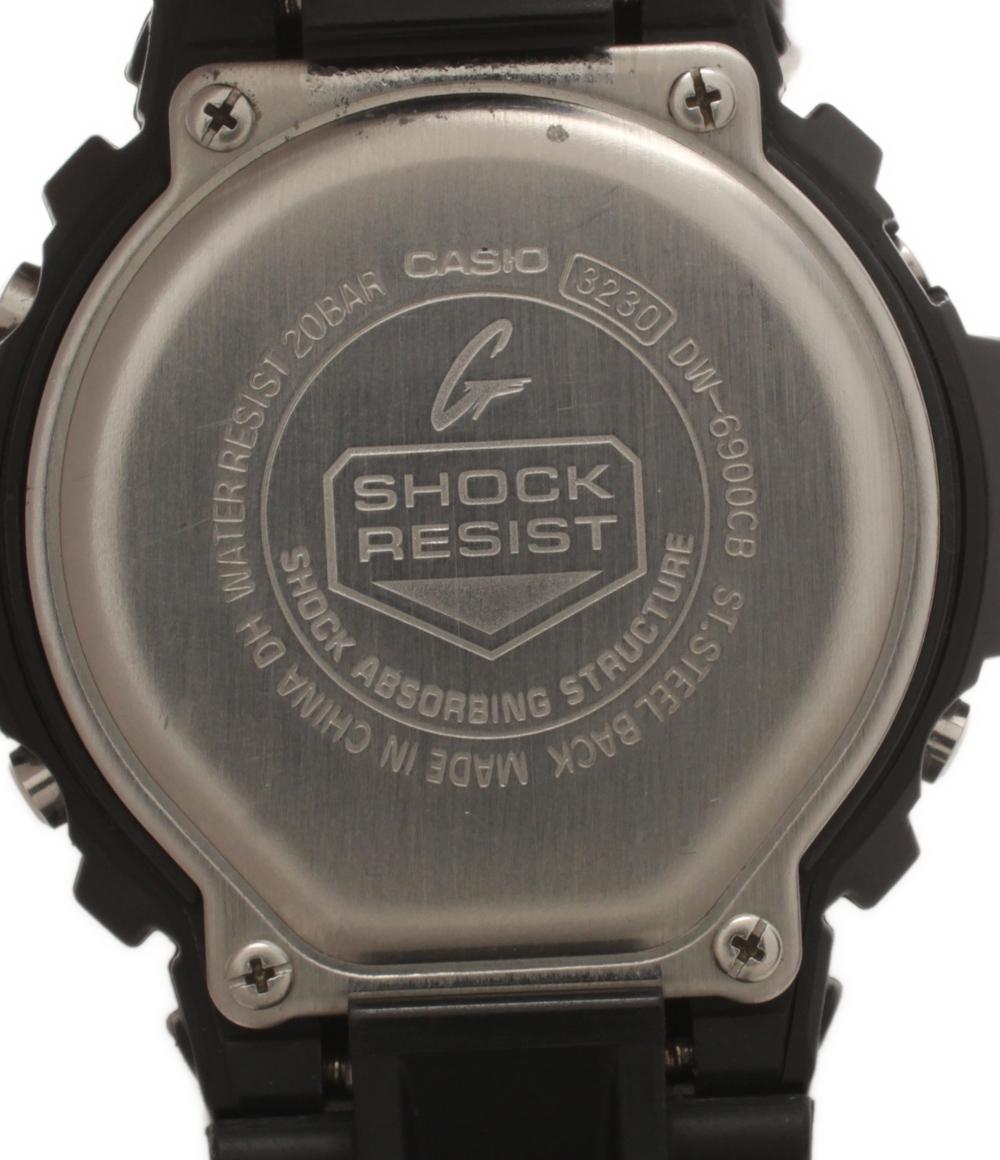 カシオ 腕時計 CRAZY COLORS G-SHOCK クオーツ ブラック DW-6900CB-1JF メンズ CASIO