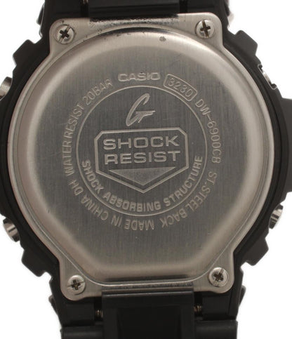 カシオ 腕時計 CRAZY COLORS G-SHOCK クオーツ ブラック DW-6900CB-1JF メンズ CASIO