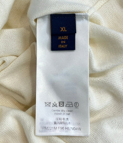 LOUIS VUITTON NIGO インタルシアジャカードダックニットTシャツ RM221M F96 HMN04W メンズ SIZE XL ルイ・ヴィトン
