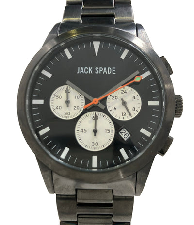 JACK SPADE 腕時計 クオーツ ブラック メンズ ジャックスペード