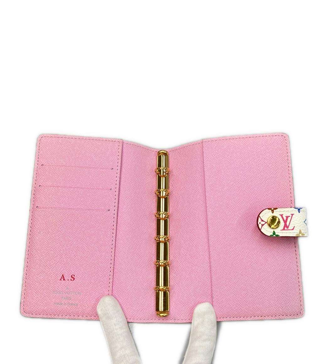 LOUIS VUITTON 手帳カバー アジェンダPM マルチカラー R21074 レディース ルイ・ヴィトン