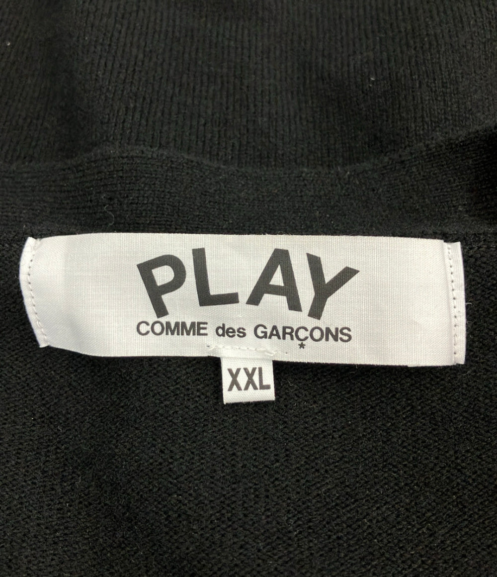 PLAY COMME des GARCONS 長袖カーディガン メンズ SIZE XXL プレイコムデギャルソン