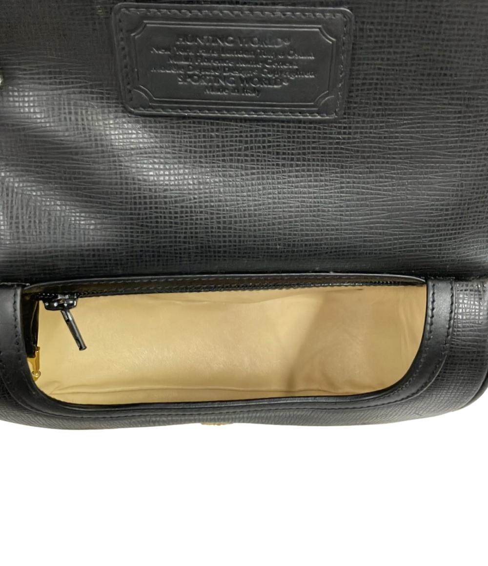 HUNTING WORLD ショルダーバッグ 斜め掛け レザー レディース ハンティングワールド