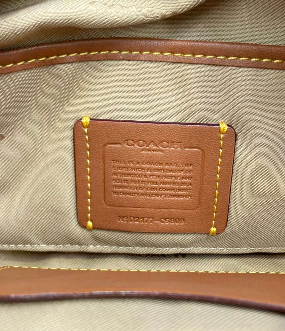 美品 COACH ショルダーバッグ 斜め掛け カメラバッグ C5809 レディース コーチ