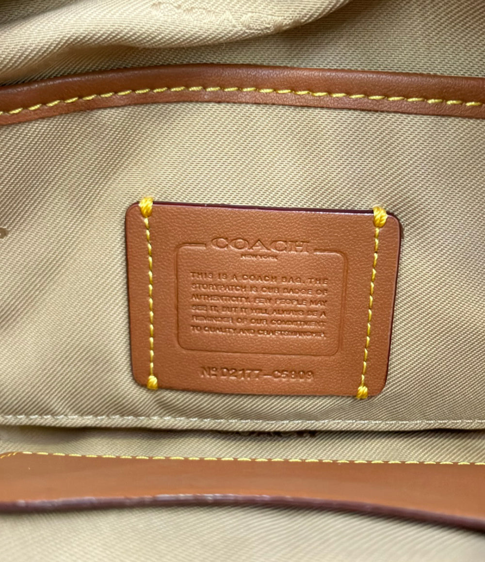 美品 COACH ショルダーバッグ 斜め掛け カメラバッグ C5809 レディース コーチ