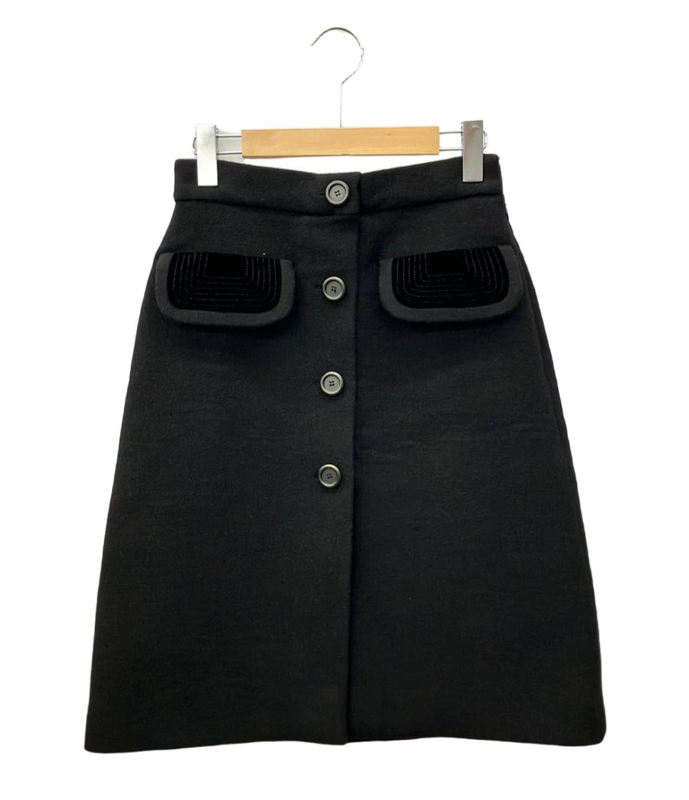 ミュウ ミュウ フラップ付スカート レディース SIZE 38 (M) Miu Miu