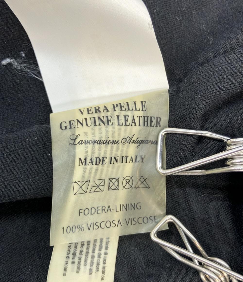 Salvatore Santoro ライダースジャケット シングル レザー メンズ SIZE 38 (S) サルバトーレサントロ