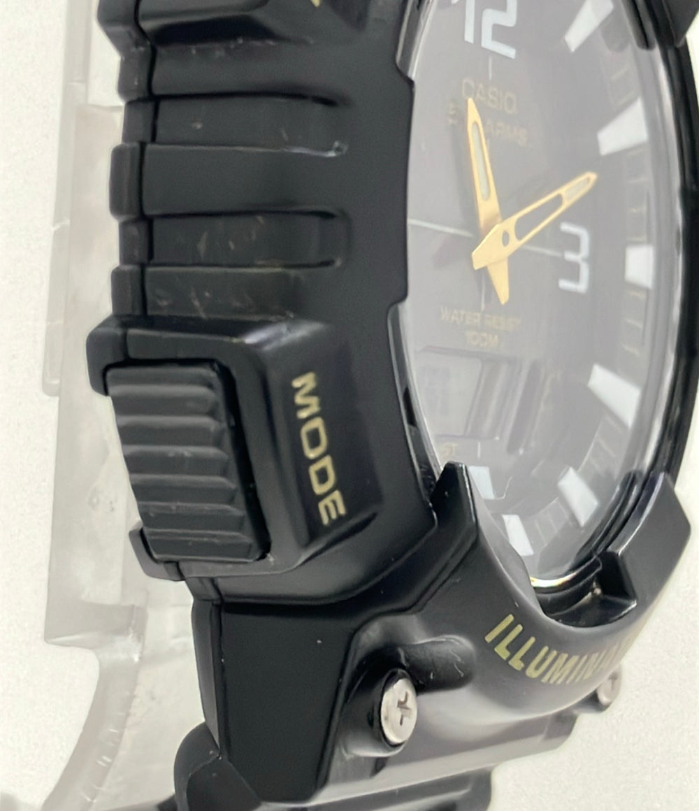 CASIO 腕時計 ソーラー ブラック AQ-S810W メンズ カシオ