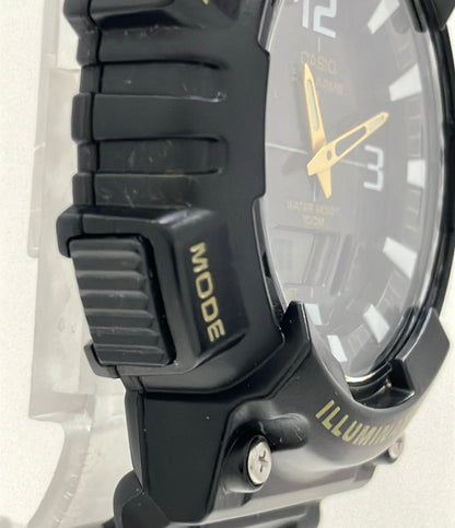 CASIO 腕時計 ソーラー ブラック AQ-S810W メンズ カシオ
