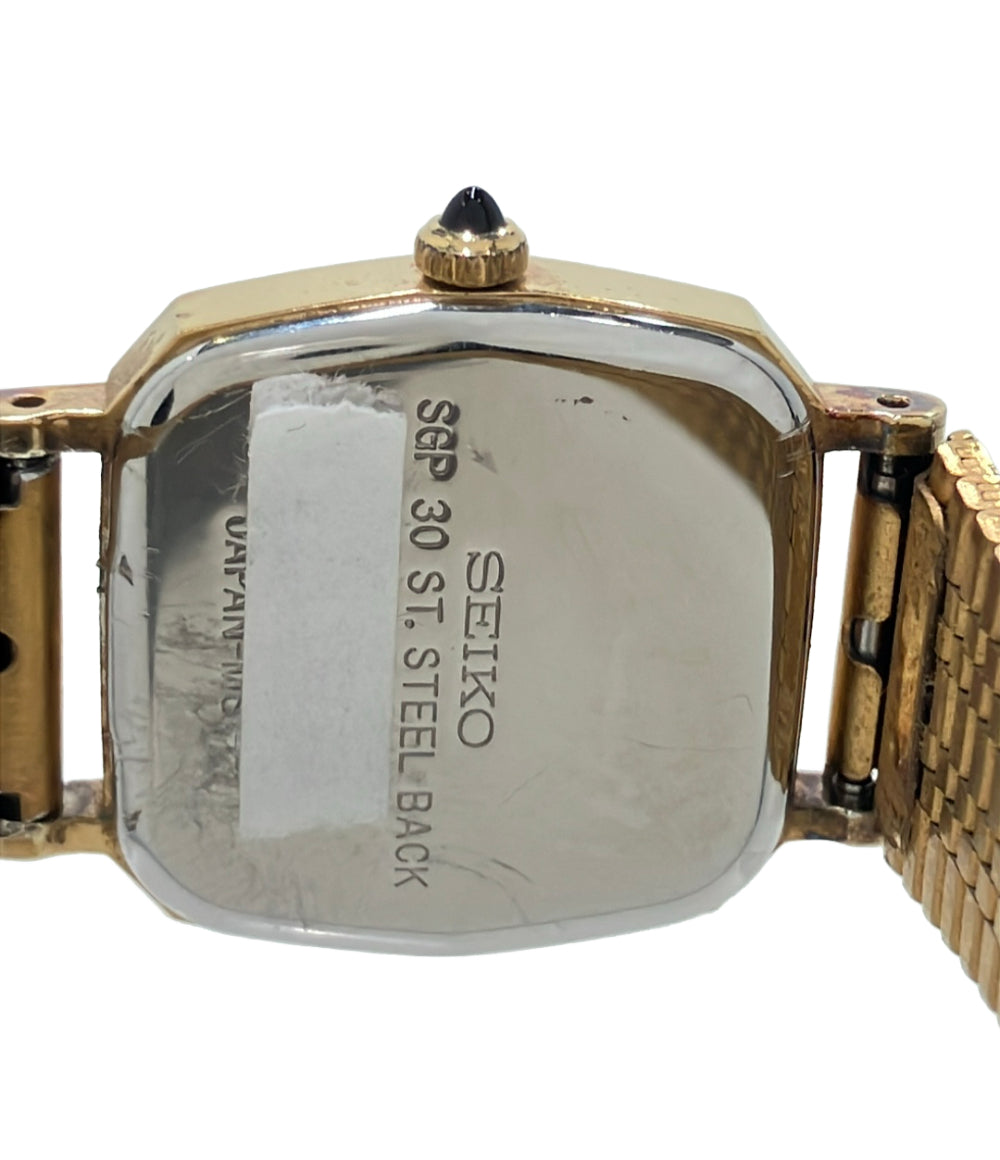 SEIKO 腕時計 エクセリーヌ クオーツ ゴールド 1221-5010 レディース セイコー