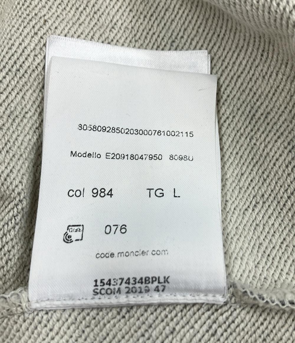 美品 モンクレール スウェット MAGLIA GIROCOLLO メンズ SIZE L MONCLER