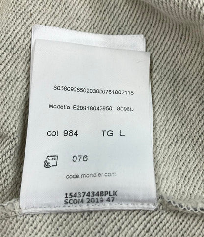 美品 モンクレール スウェット MAGLIA GIROCOLLO メンズ SIZE L MONCLER
