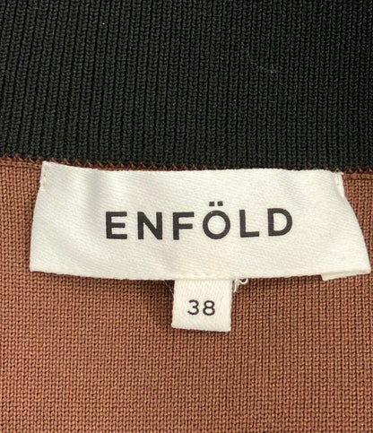 ENFOLD ニットジャケット 300FA270-2370 レディース SIZE 38 エンフォルド