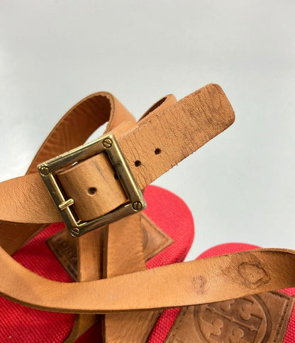 トリーバーチ アンクルストラップサンダル エスパドリーユ レディース SIZE 7 B (L) Tory Burch