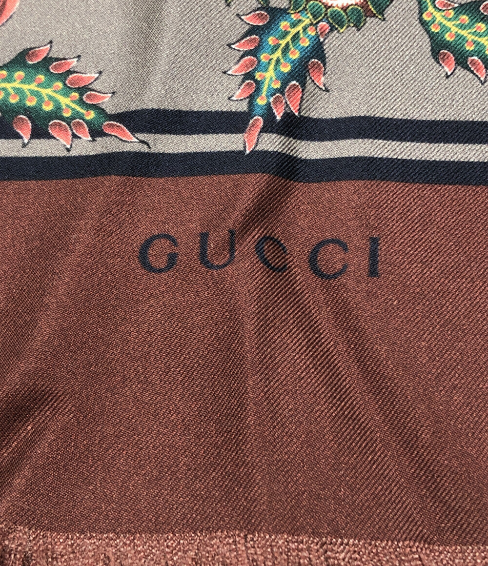 グッチ  ショール シルク100％ 花柄     344165 4G001 1272 レディース  (複数サイズ) GUCCI