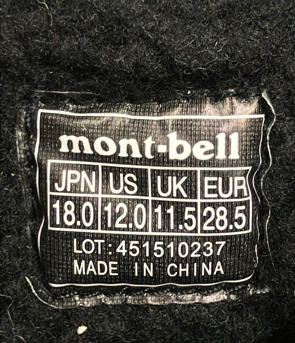 mont-bell スノーブーツ キッズ SIZE 18.0 モンベル