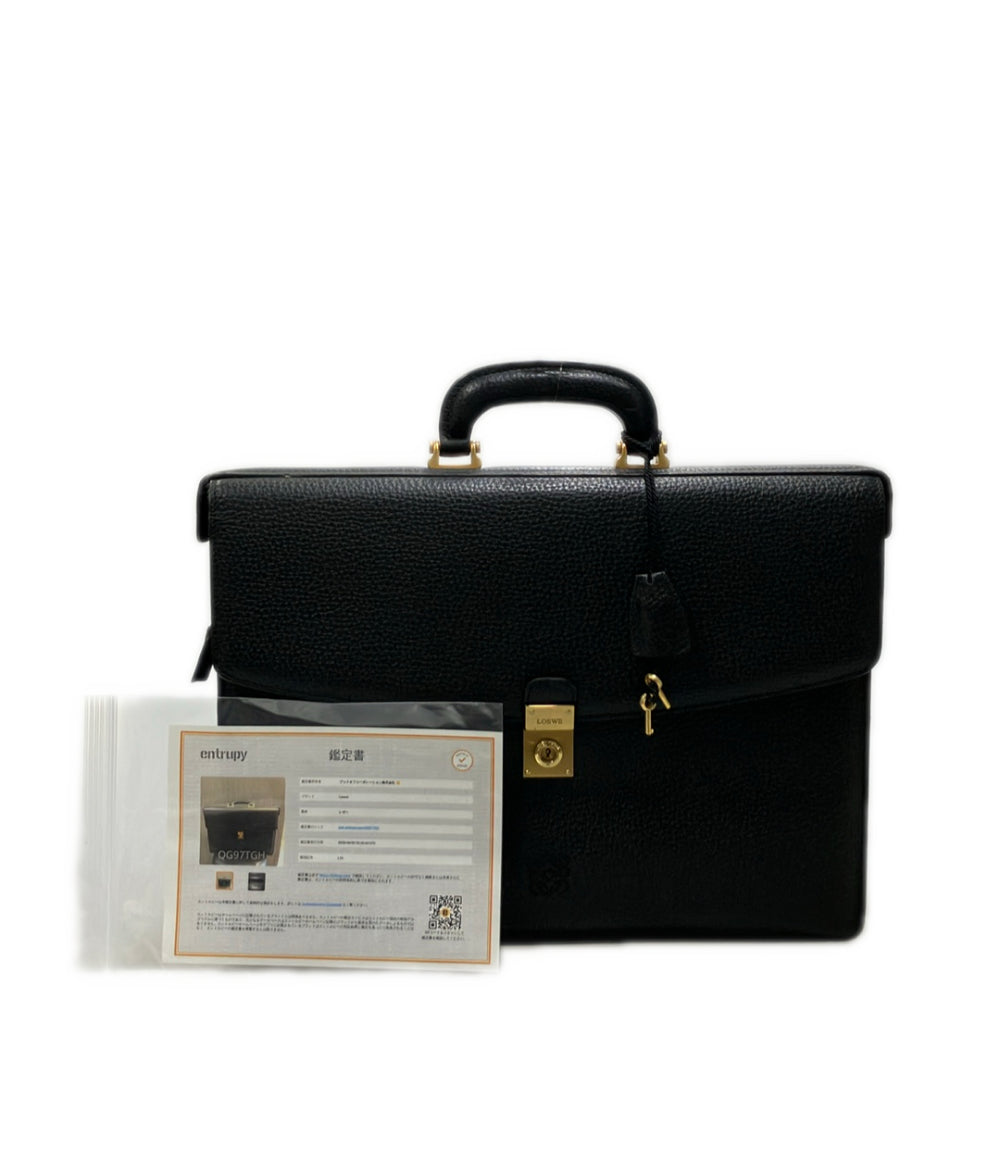 LOEWE ブリーフケース ビジネスバッグ アナグラム メンズ ロエベ