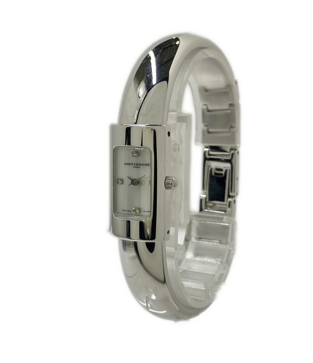 SAINT HONORE 腕時計 クオーツ シェル レディース サントノーレ