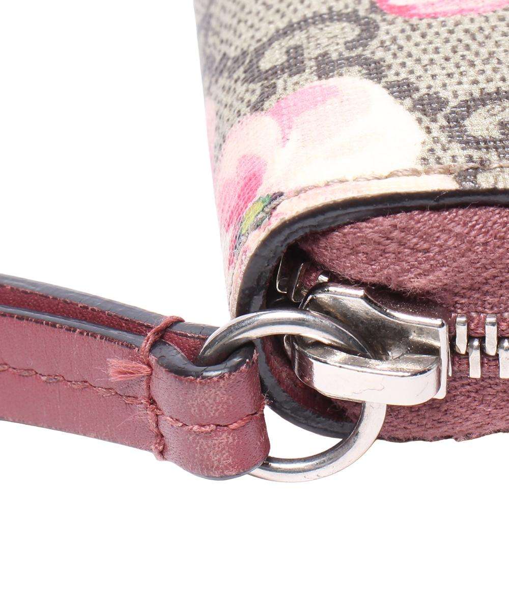 グッチ ラウンドファスナー長財布 GGブルームス 404071-0416 レディース GUCCI