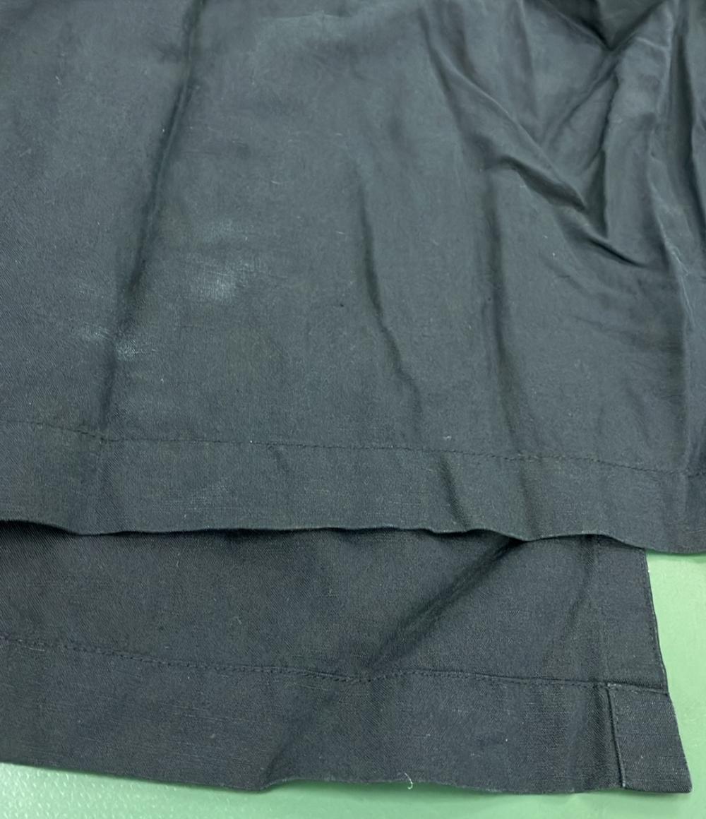 ジャーナルスタンダード リネン混長袖ガウンコート 薄手 レディース SIZE F JOURNAL STANDARD