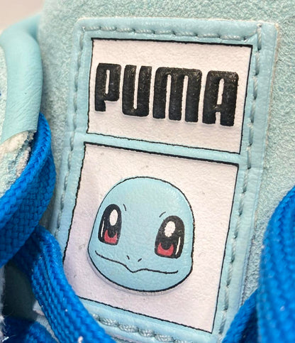 PUMA ローカットスニーカー ×ゼニガメ スウェード クラシックス 387416-01 キッズ SIZE 23.0 プーマ