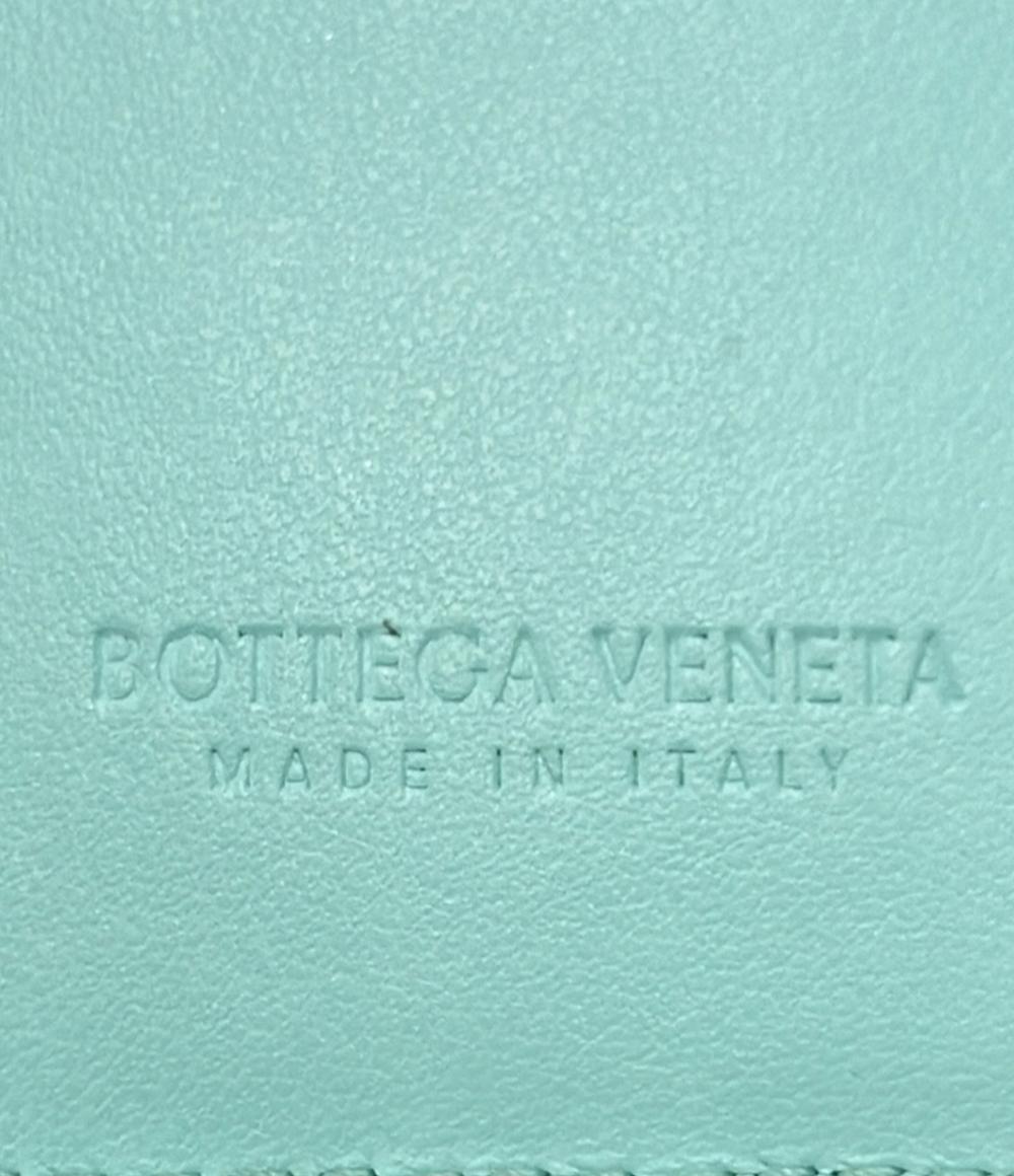 BOTTEGA VENETA 二つ折り財布 マキシイントレチャート カセット レディース ボッテガ・ヴェネタ
