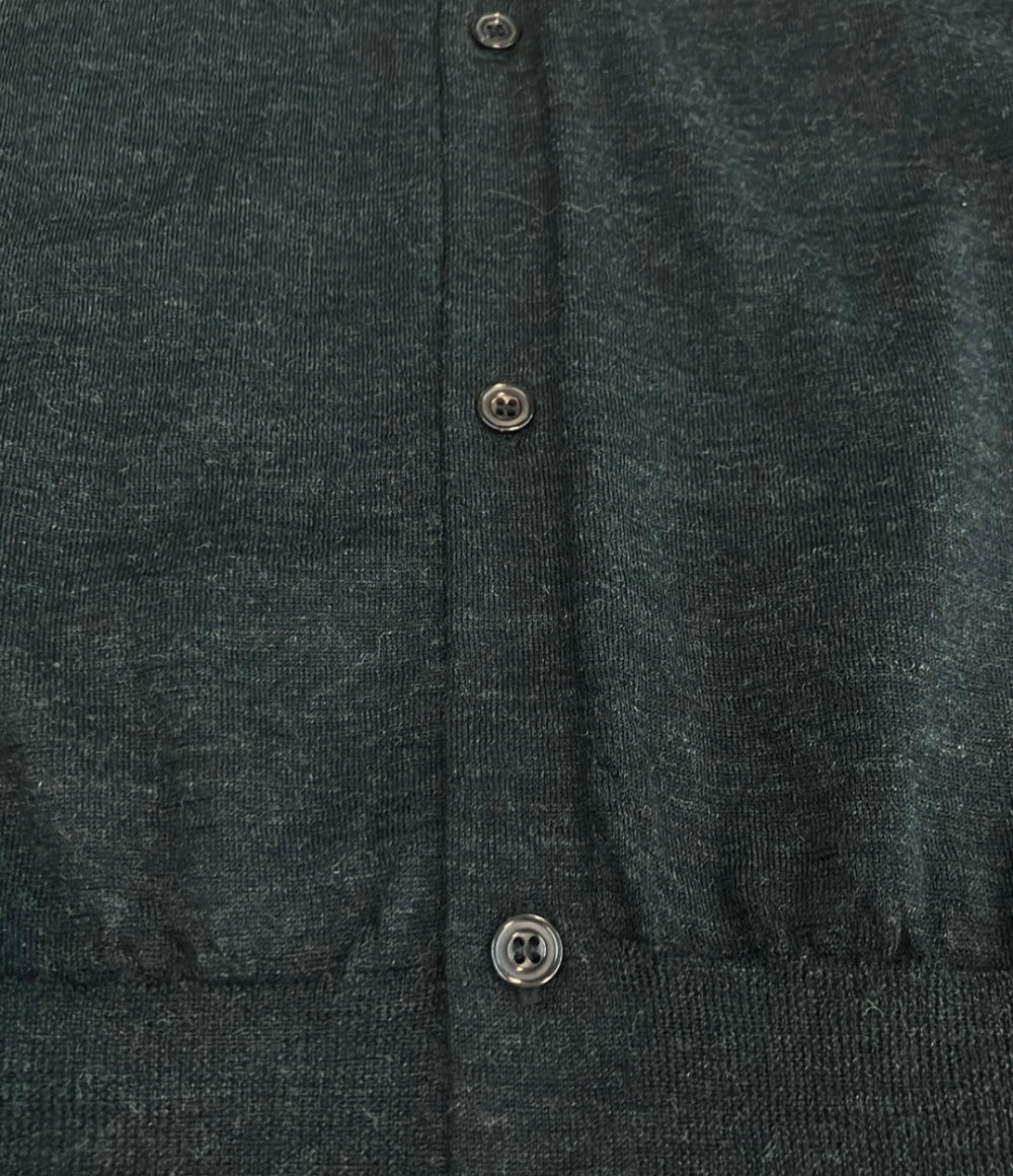 COMOLI ウール 衿つき カーディガン C03-06011 メンズ SIZE 3 コモリ