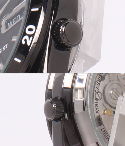 SEIKO 腕時計 SEIKO 5 セイコーファイブ 自動巻き ブラック SNKE03K1 メンズ セイコー