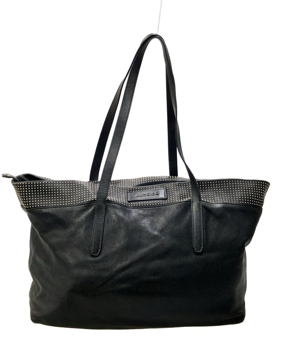 Jimmy Choo トートバッグ スタッズ レザー レディース ジミーチュウ