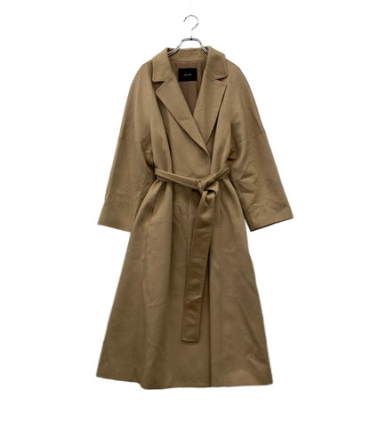 allureville チェスターコート カシミア100% ビーバーコート 202520-17-600-11-010 レディース SIZE 1 (S) アルアバイル