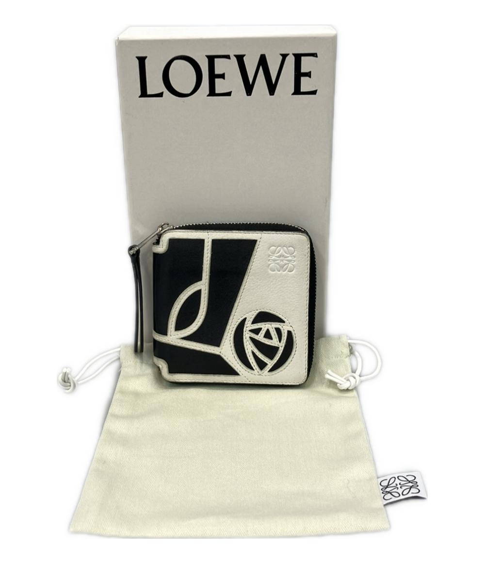 ロエベ ラウンドファスナー二つ折り財布 レディース LOEWE