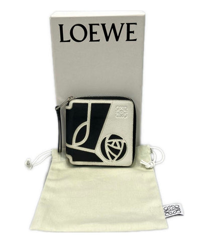 ロエベ ラウンドファスナー二つ折り財布 レディース LOEWE