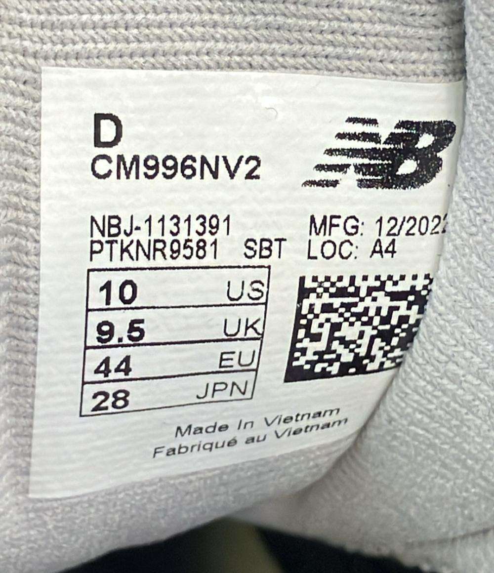 NEW BALANCE ローカットスニーカー CM996NV2 メンズ SIZE 28.0 (XL) ニューバランス