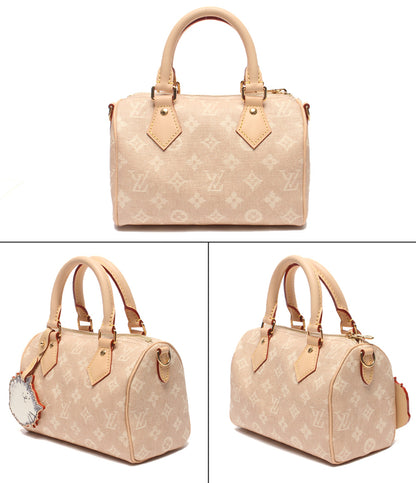 美品 LOUIS VUITTON Grace Coddington 2wayハンドバッグ ショルダーバッグ 斜め掛け スピーディ バンドリエール 20 ミャオグラム M15151 レディース