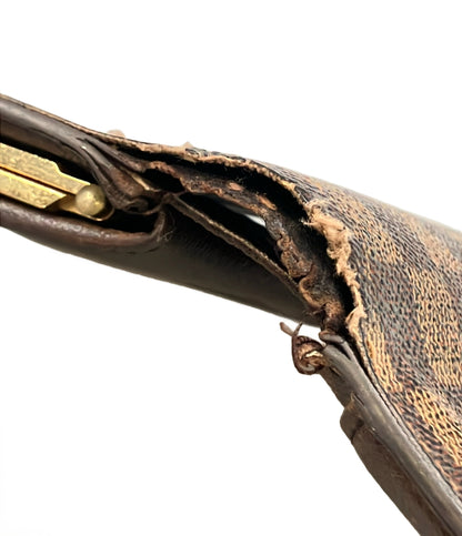 LOUIS VUITTON 二つ折り財布 ポルトフォイユ ヴィエノワ ダミエ エベヌ N61674 レディース メンズ ルイ・ヴィトン