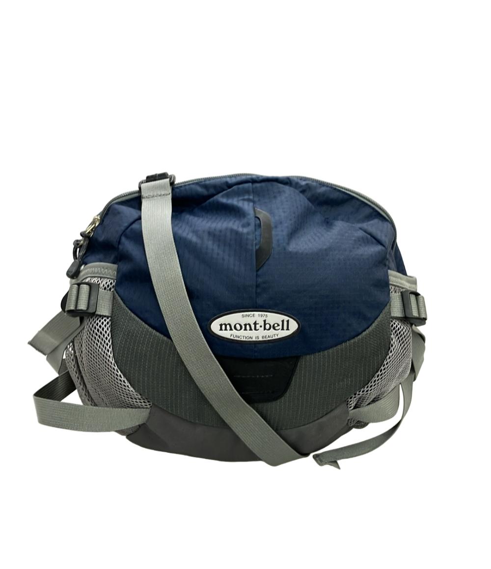 mont-bell ウエストバッグ ボディバッグ ショルダーバッグ 2WAY 斜め掛け メンズ モンベル