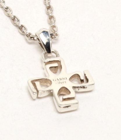 GARNI ネックレス SV925 SV ロゴ クロスモチーフ ユニセックス ガルニ