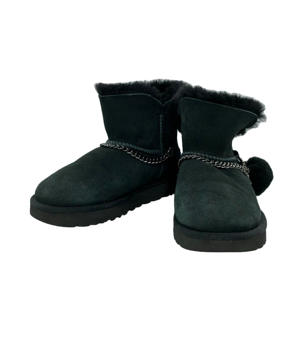 アグ ムートンブーツ チェーンロゴ レディース SIZE 22 (XS) UGG