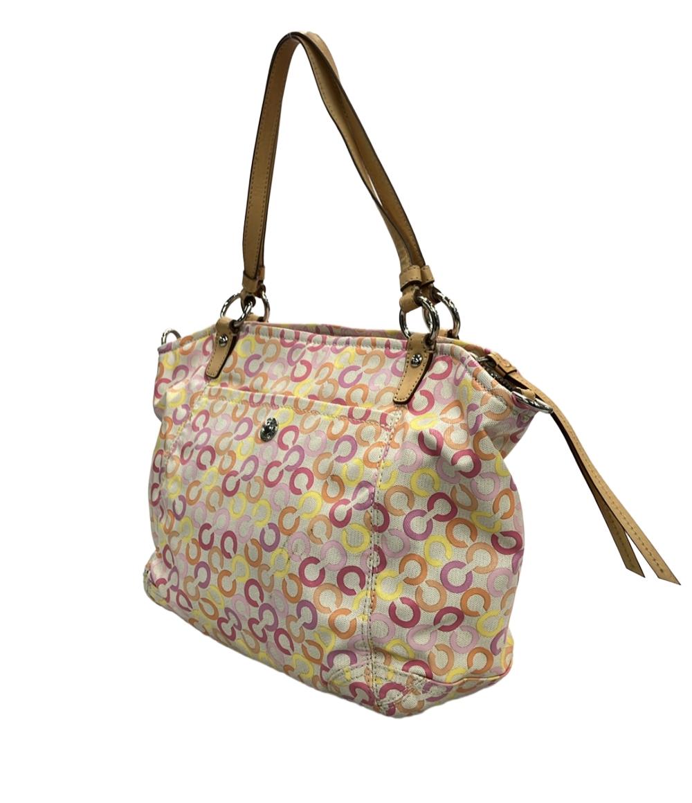 コーチ 2wayトートバッグ ショルダーバッグ 斜め掛け オプアート 13142 レディース COACH