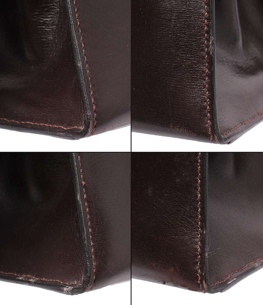 HERMES ハンドバッグ ◯G刻印 ゴールド金具 ボックスカーフ ケリー 32 レディース エルメス