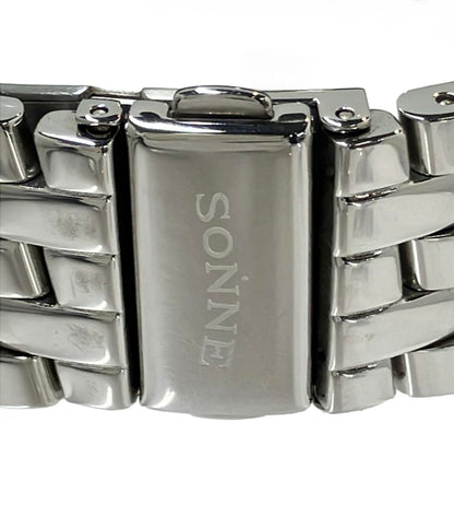 SONNE 腕時計 クオーツ ピンク メンズ ゾンネ