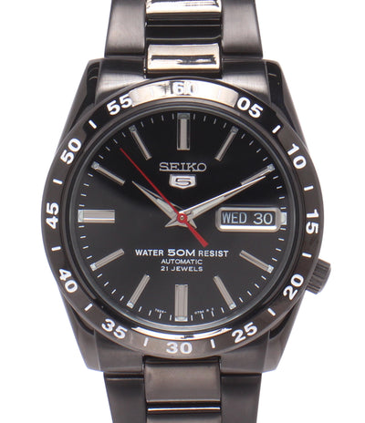 SEIKO 腕時計 SEIKO 5 セイコーファイブ 自動巻き ブラック SNKE03K1 メンズ セイコー
