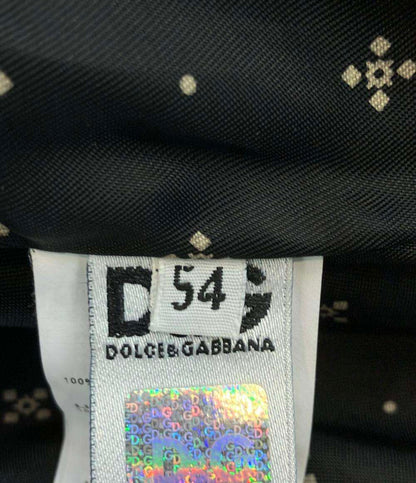 DOLCE&GABBANA レザージャケット ラムスキン ボンバージャケット インポート RB0842 レディース SIZE 54 (XXL) ドルチェアンドガッバーナ