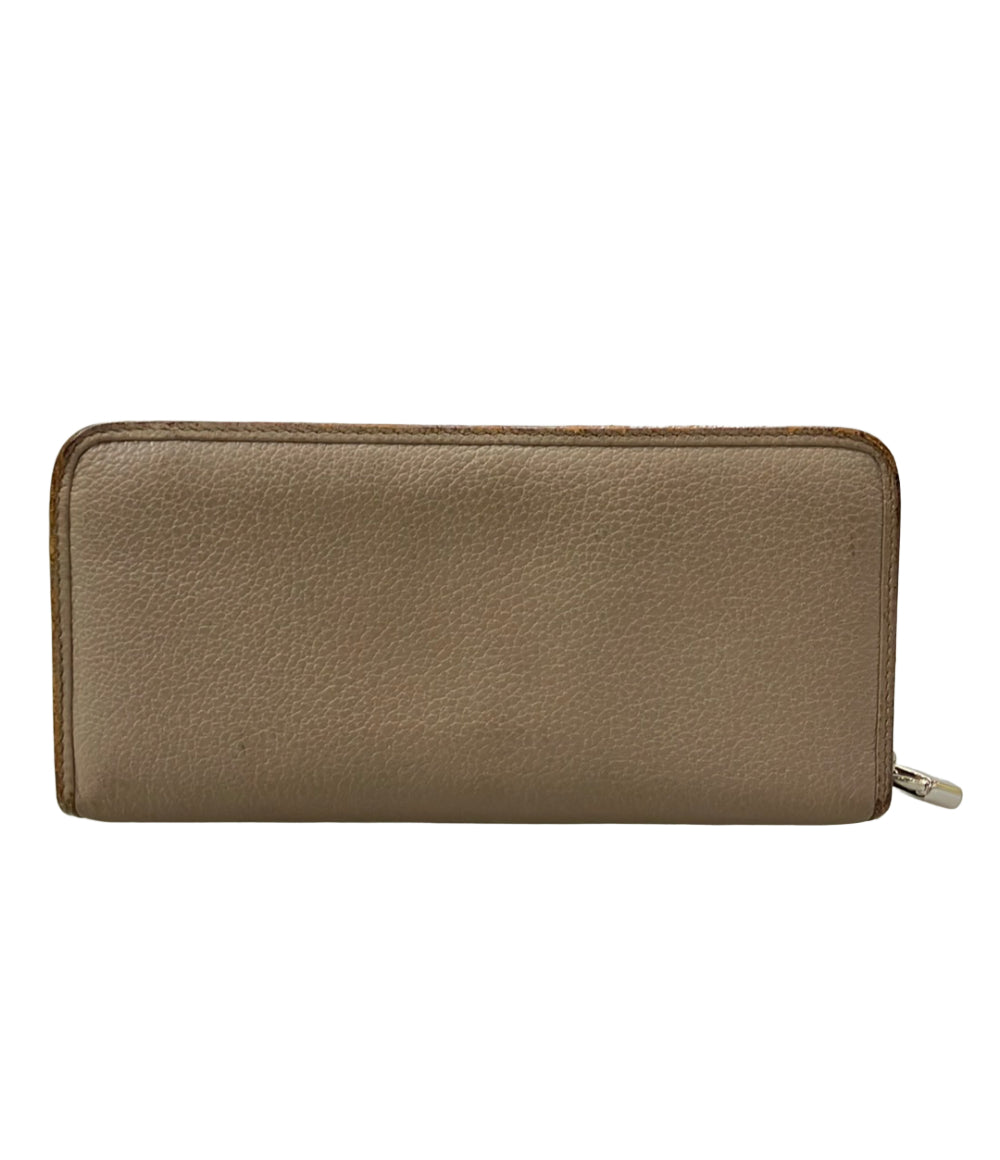 LOEWE ラウンドファスナー長財布 レザー レディース ロエベ