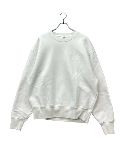 Ami Alexandre Mattiussi ハートロゴ刺繍 クルーネックスウェット メンズ SIZE XL アミ アレクサンドル マテュッシ