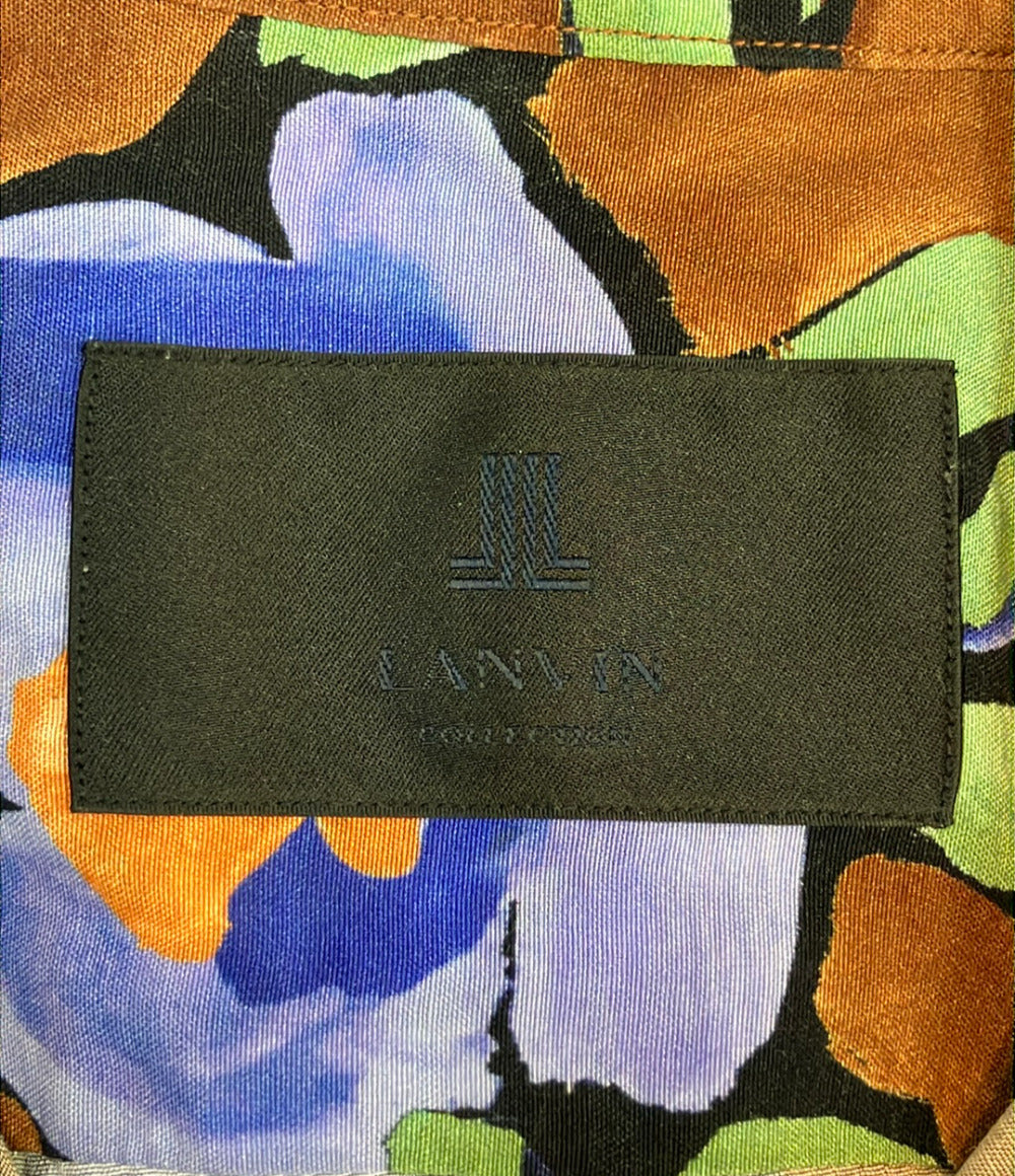 LANVIN collection 半袖シャツ 花柄 メンズ SIZE 48 (L) ランバン コレクション