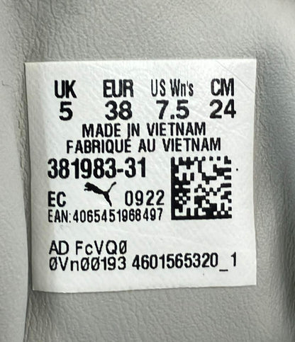 PUMA ローカットスニーカー 厚底 メイズレザーウィメンズ 381983-31 レディース SIZE 24.0 (L) プーマ