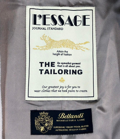 ジャーナルスタンダード レサージュ ノーカラーコート レディース JOURNAL STANDARD L'ESSAGE