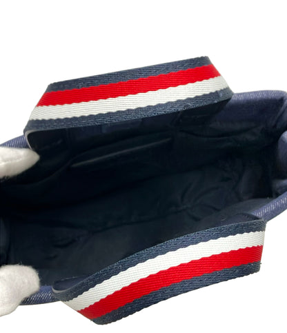 美品 TOMMY HILFIGER 2way バンドバッグ ショルダーバッグ 斜め掛け レディース トミーヒルフィガー